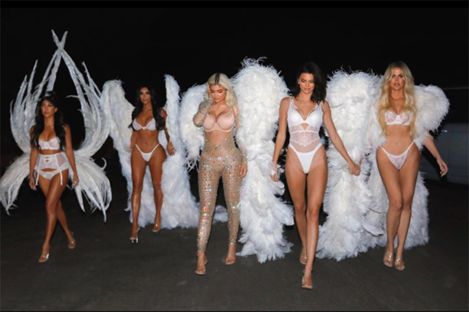 Kardashian-Jenners As Victoria's Secret Angels 